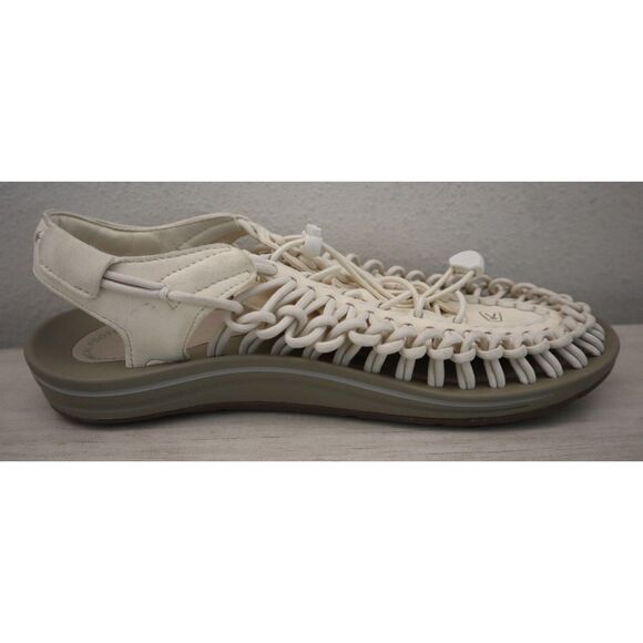 KEEN 1018698 Women's Sz 9.5W Beige Uneek Classic Two Cord Sneaker Sandals $140 - Picture 4 of 14